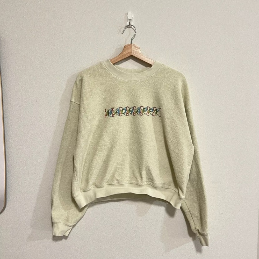 Madhappy inside out crew neck sweatshirt size large